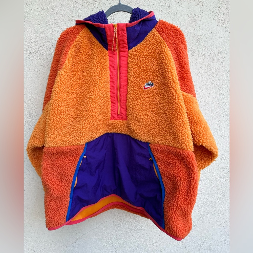 Nike half zip Sherpa jacket - XXL - Rare Find